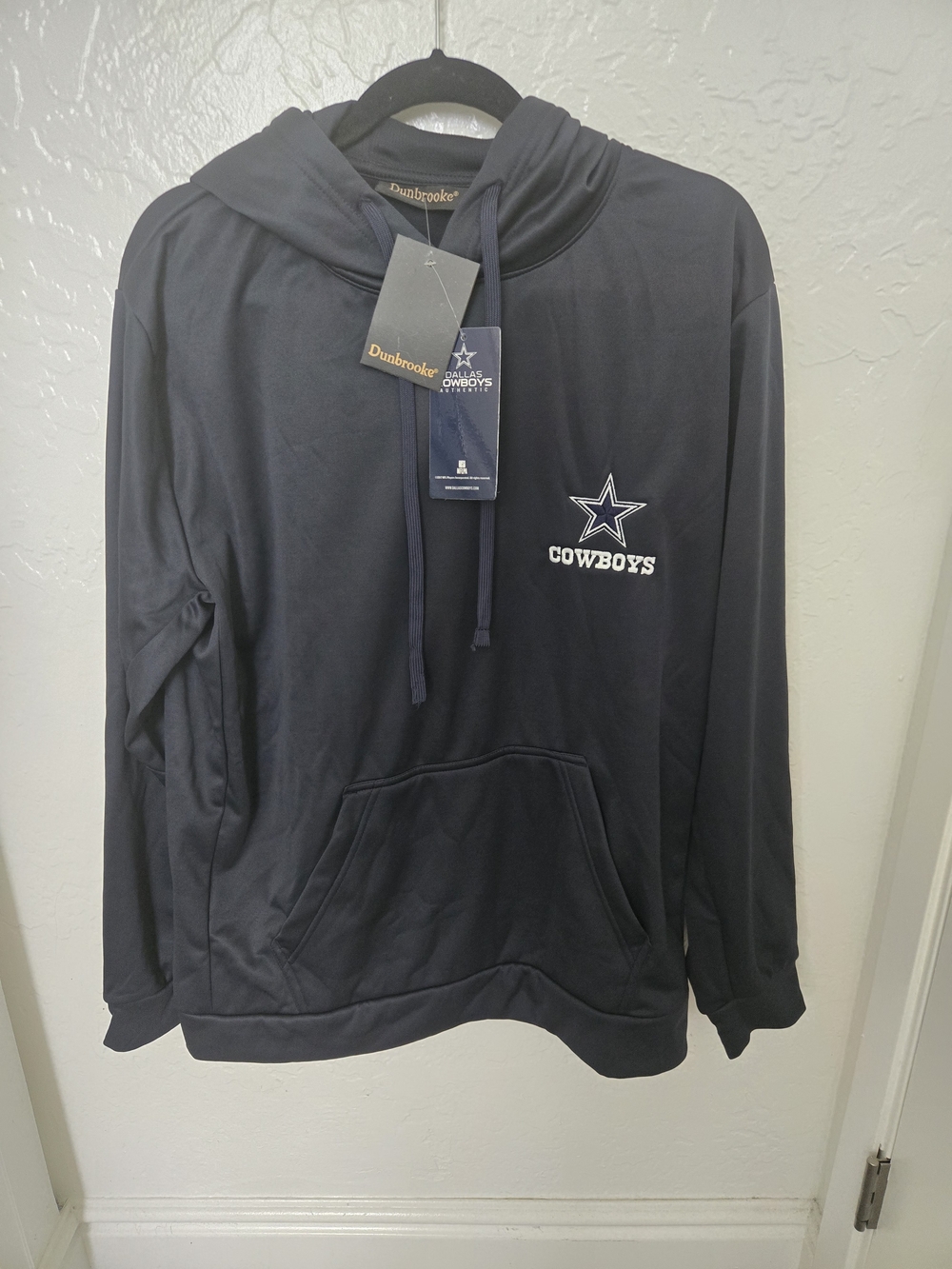 Dunbrooke Navy Dallas Cowboys Pullover Hoodie with Star Logo